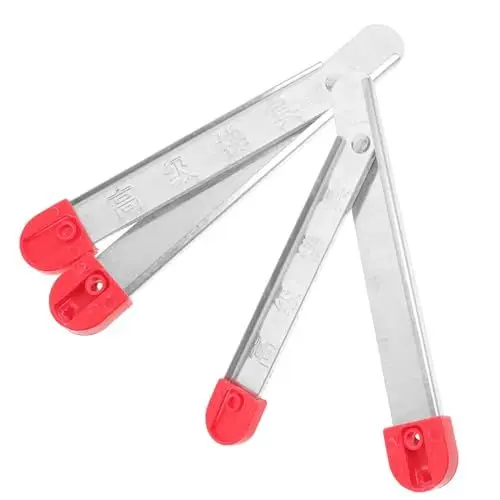 Produktbild: IWOWHERO 2St Klappleiter stufenleiter haushaltsleiter Austausch des Trittleiterscharniers Scharnierteil für Leiter Scharnierteil aus Metall kleines Trittleiterscharnier Aluminiumlegierung