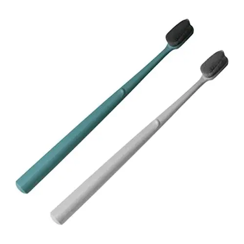 Produktbild: IWOWHERO Nylon-zahnbürste Mit Ergonomischem Design – Weiche Zahnbürste Tragbare Einzelröhre Mundpflege
