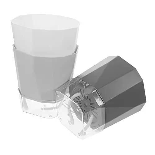 Produktbild: IWOWHERO Praktischer Selbstbewässernder Blumentopf Mit Wasserbehälter 3er-Pack Doppelschichtiger Blumentopf Wasserabsorbierend Für Einfache Pflege