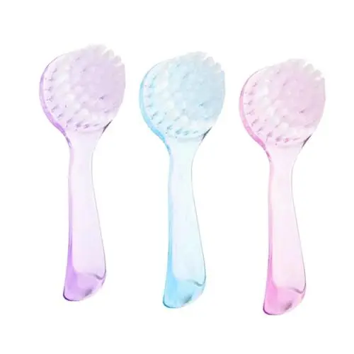 Produktbild: IWOWHERO 3St nagel reinigungsbürste nagelbürste nail pinsel cleanser nail Pediküre-Reinigung Nagelreinigungsschrubber Maniküre-Pinsel Manikürebürste zum Reinigen der Nägel Kunstfaser