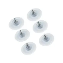 Produktbild: IWOWHERO 6stücke PVC Saugnäpfe Für Möbel Transparente Antikollisions-saugnäpfe Mit Schrauben Für Glasoberflächen Für Dekoration Und Organisation