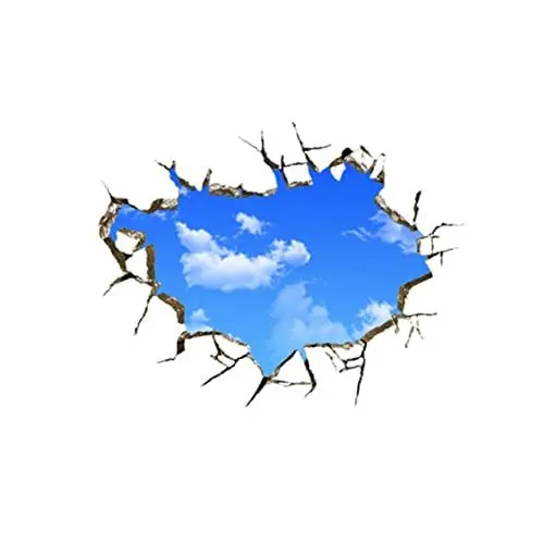 Produktbild: IWOWHERO Wandtattoo Wolken Abnehmbare Wandaufkleber Für Wohnzimmer Und Schlafzimmer Selbstklebende Wanddekoration Mural Home Decor Wandsticker