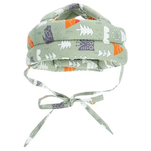 Produktbild: IWOWHERO Babyhelm Kinder kopfschutz Helm Sicherheitshelm babykopfkissen Pillow Cap Kopfbedeckung für Babys Gehhelm für Kleinkinder Kleinkindhelm Helm für Baumwolle