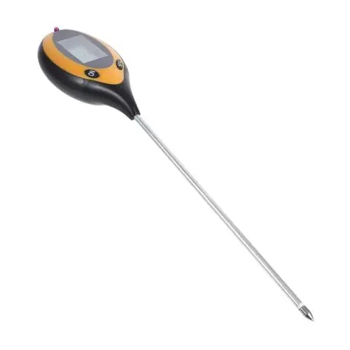 Produktbild: IWOWHERO Bodendetektor Bodentester Gartengerät Feuchtemesser Hygrometer Ph-Tester Bodenfeuchtigkeitsdetektor Bodenfeuchtigkeitstester Gartenerde Tester Testwerkzeuge Verzinkter Edelstahl