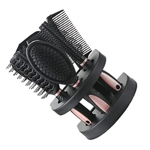 Produktbild: IWOWHERO Entwirrende Haarbürste 5st Spiegel Haarkamm 5er Set Werkzeug Locken Haarkamm Haarbürste Modellieren
