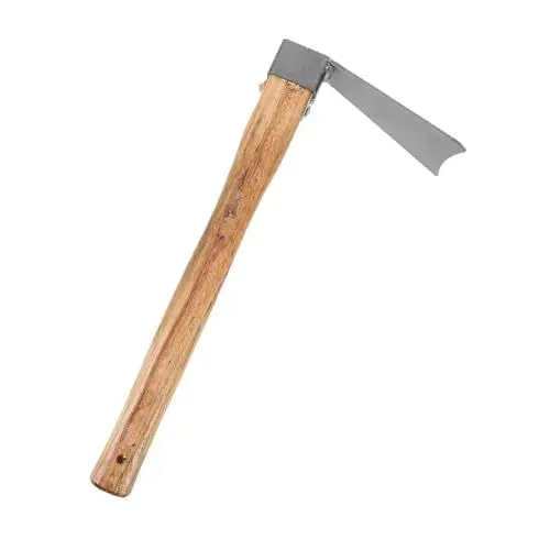 Produktbild: IWOWHERO Gartengeräte Graben Hacke Stahlhacke Gartenhacke Aus Stahl Handhacke Robuste Gartenhacke Hacke Zum Pflanzen Von Blumen Kleine Hacke Pflanzen Gartenhandwerkzeuge Haushaltshacke Holz