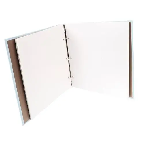 Produktbild: IWOWHERO Gepresstes Blumenprobenalbum Getrocknetes Blumenaufbewahrungsbuch Lose Blattseitensammlung