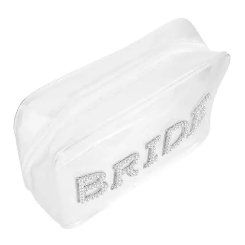 Produktbild: IWOWHERO Hochzeits-brauttasche Reise-kulturbeutel-Set Kompakte Make-up-Tasche Für Die Braut Für Den Brautbeutel Am Hochzeitstag