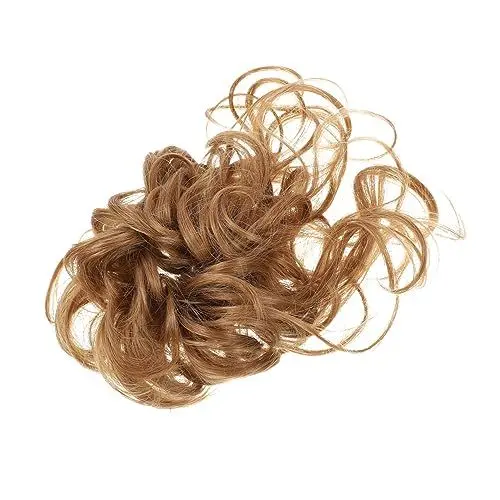 Produktbild: IWOWHERO Dutt-haarteil Für Lockiges Haar Damen Messy Bun Scrunchie Haarknotenhalter Für Büro Schule