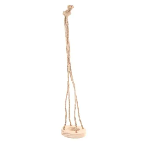 Produktbild: IWOWHERO Eleganter Pflanzenhalter Aus Holz Für Aquarien Platzsparend Zum Aufhängen An Der Decke Für Luftpflanzen Moderner Stil