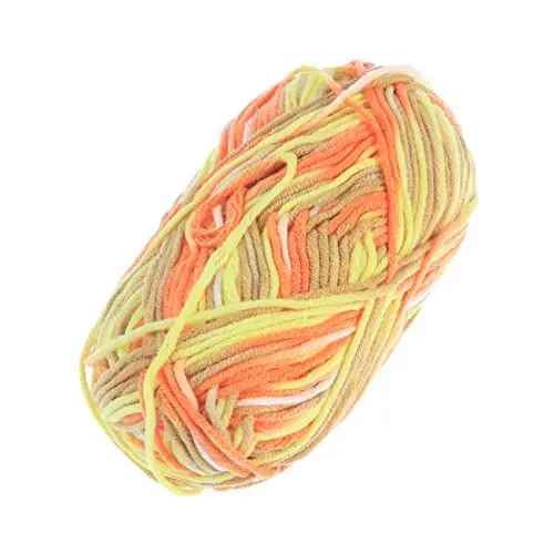Produktbild: IWOWHERO Dicke Garne Zum Stricken Und Häkeln 50 G Cremefarbenes Baumwollgarn Superweich Und Warm Für Projekte Maschinenwaschbar