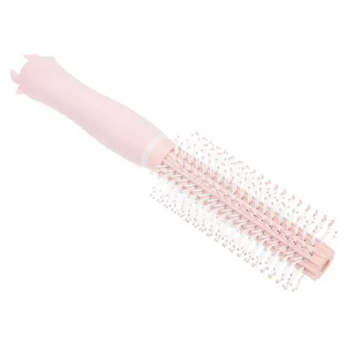 Produktbild: IWOWHERO Tragbare Lockenbürste Mit Föhnfunktion – Lockenbürste Für Unterwegs Lockenbürste Für Den Haushalt Mit Rollkamm Haarkamm Für Das Styling Feiner Haare