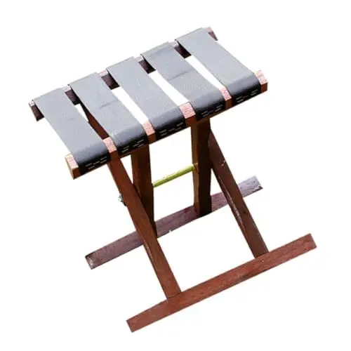 Produktbild: IWOWHERO Klappbarer Faltstuhl Für Camping Und Outdoor Tragbarer Robuster Hocker Für Angeln Sportevents Und Reisen Mühelos Zusammenklappbar Platzsparend Belastbar Und Langlebig