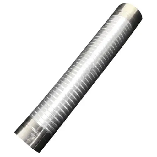 Produktbild: IWOWHERO Flexibler Kaminzug Für Herd Einfach Zu Installierendes Entlüftungsrohr Aluminiumfolie Auspuff