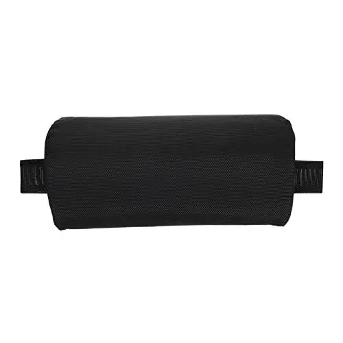 Produktbild: IWOWHERO Strandkorb-Schwammkissen Stuhlkissen Strandkissen klein klappbare Strandliege extra Blau slico sitzpouf Nackenstütze Ergonomisch Kissen für Gartenmöbel Kissen im Freien Stoff Black