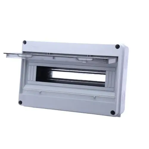 Produktbild: IWOWHERO Breaker Box Für Außen Wetterfeste Elektrische Boxen Kunststoff Verteilung 15 Circuit Home Outdoor