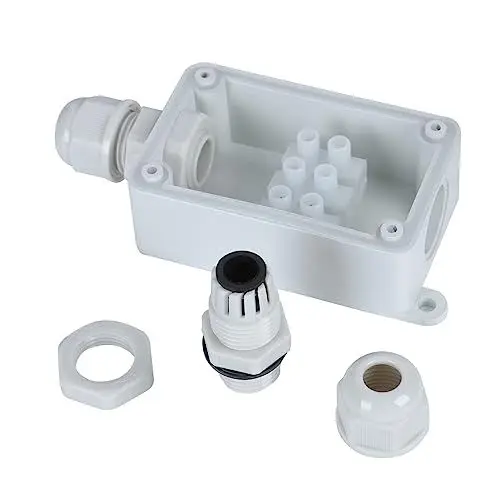 Produktbild: IWOWHERO Outdoor-versorgungsanschlusskästen Wetterfeste Anschlussbox Für Elektrische Kabel Port Clip