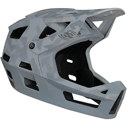 Produktbild: IXS Trigger FF MIPS Integralhelm für Mountainbike/E-Bike/BMX, Grau mit Camouflage-Muster, S/M