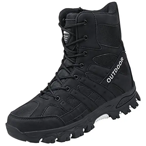 Produktbild: IYVW A05 A SWAT Tactical Boot Tactical Boot M.YKK Zipper Combat Schwarz 45EU