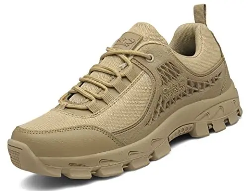 Produktbild: IYVW CaddyWolfclaw A938 Herren Desert Patrol Stiefel Desert Camo Combat Boots Kampfstiefel Militär Bundeswehr Patrol Einsatzstiefel Wüstengelb 39EU