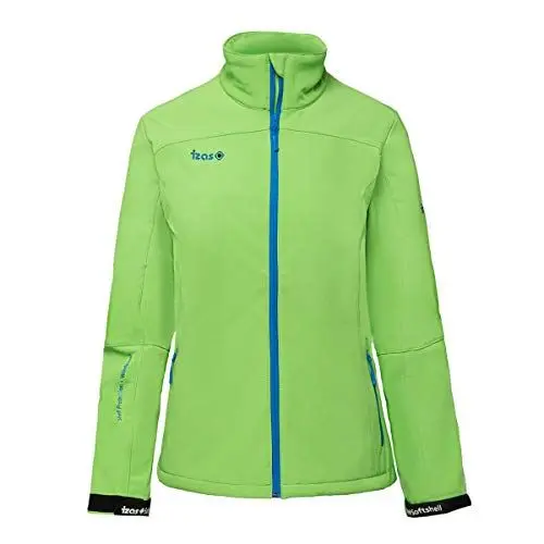 Produktbild: Izas Softshell Gael hellgrün/blau L