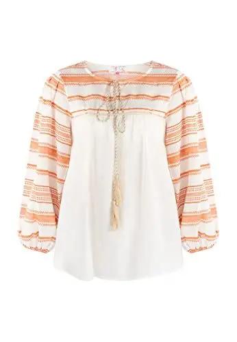 Produktbild: IZIA Damen Bluse 29325646, Orange, XL