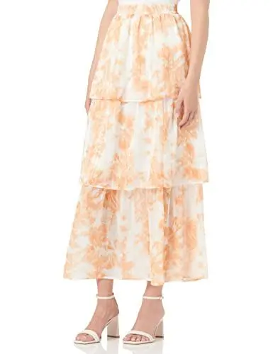 Produktbild: IZIA Damen Maxirock, Orange, L