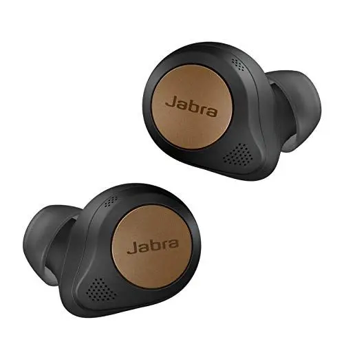 Produktbild: Jabra Elite 85t True Wireless In-Ear Bluetooth Kopfhörer - Earbuds mit Advanced Active Noise Cancellation™ und kraftvollen Lautsprechern - Kabelloses Ladegehäuse - Kupfer schwarz