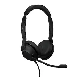 Produktbild: Jabra Evolve2 30 SE - Kabelgebundenes Stereo-Headset mit Geräuschunterdrückung und 2-Mikrofon-Technologie - inkl. USB-A-Kabel - MS Teams zertifiziert, auch mit anderen Plattformen kompatibel - Schwarz
