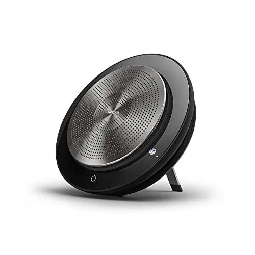 Produktbild: Jabra Speak 750 Speaker Phone - Microsoft Teams Certified Portable Conference Speaker with Bluetooth Adapter and USB - Connect with Laptops, Smartphones and Tablets