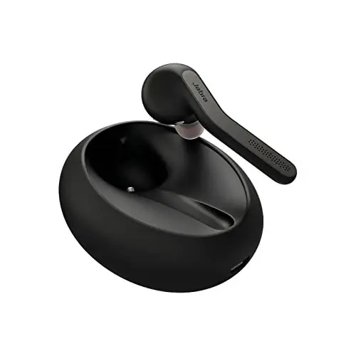Produktbild: Jabra Talk 55 Mono In-Ear Headset – Kabellos Telefonieren, Podcasts und Musik hören oder das GPS abfragen – Schwarz