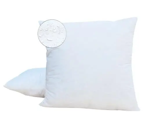 Produktbild: JACK 2er Set Innenkissen XXL Kissenfüllung 30x30 30x50 40x40 45x45 40x60 50x50 60x60cm Inlett Wasserfest Kopfkissen Zierkissen Outdoor Kissen, Größe:60 x 60 cm