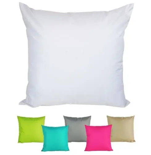 Produktbild: JACK 50x50cm Outdoor Lounge Kissen Dekokissen inkl. XXL-Füllung Wasserabweisend Sitzkissen Garten Stuhl Lotus Effekt, Farbe:Weiß