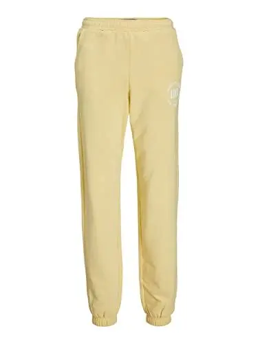 Produktbild: JACK & JONES Damen JXBIANCA HW Relaxed Vint Sweatpants SN Jogginghose, Sunlight/Print:Denim Studio, S
