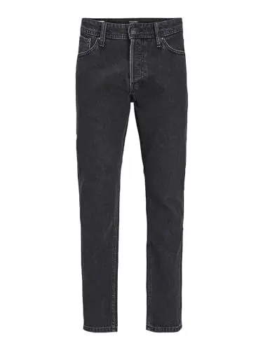 Produktbild: JACK & JONES Damen Jjieddie Jjoriginal Sq 737 Hose, Black Denim, 30W / 34L