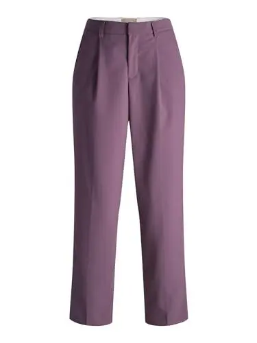 Produktbild: JACK & JONES Damen Jxchloe Regular Hw Pant Noos Chinohose, Berry Conserve, 28W / 30L EU