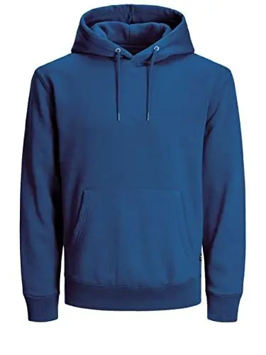 Produktbild: JACK & JONES Herren Basic Hoodie Soft Sweat Hood Jumper Kapuzen Pullover