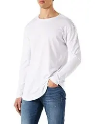 Produktbild: JACK & JONES Herren Jjenoa Tee O-Neck Noos Langarmshirt, Weiß, XXL EU