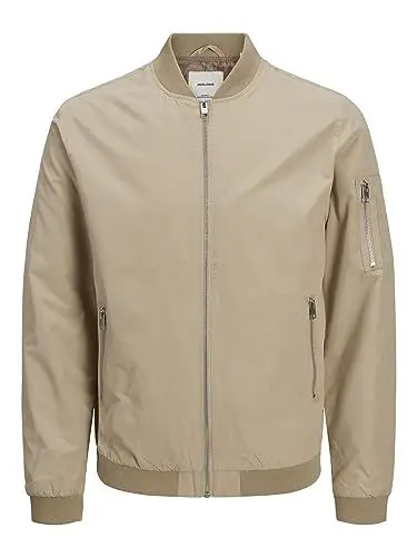 Produktbild: JACK & JONES Herren JJERUSH Bomber NOOS 12165203, Crockery, L