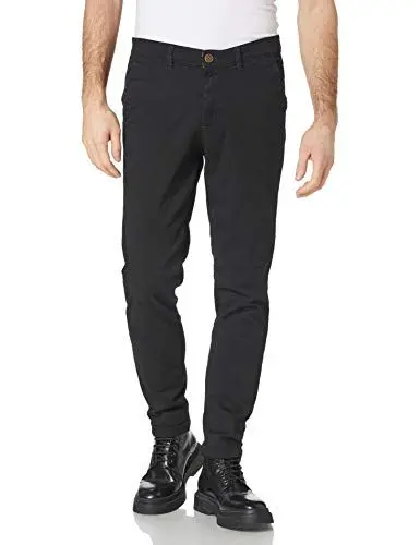 Produktbild: JACK & JONES Herren Jpstmarco Jjdave Akm Black Noos Pants, Schwarz, 33W / 36L EU