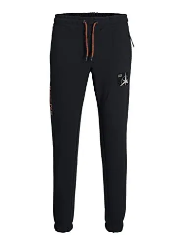 Produktbild: JACK & JONES Herren JPSTWILL JJFILO Sweat Pants FB Jogginghose, Black, L