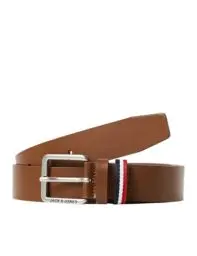 Produktbild: JACK&JONES Men's Jacespo Belt Ledergürtel, Cognac, 80