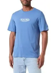 Produktbild: JACK & JONES Herren Jacoliver Ss Tee T-Shirt, Coronet Blue, M