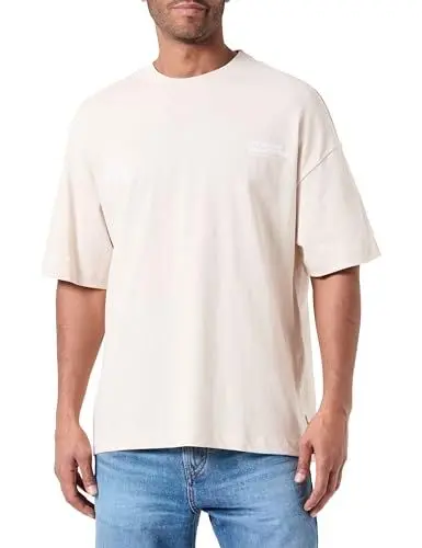 Produktbild: JACK & JONES Herren Jcoarch Tee Ss Crew Neck Ln T-Shirt, Moonbeam, L