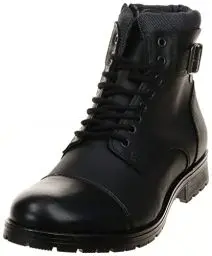 Produktbild: JACK & JONES Herren Jfwalbany Leather Antraciet Chukka Boots, Anthrazit, 43 EU