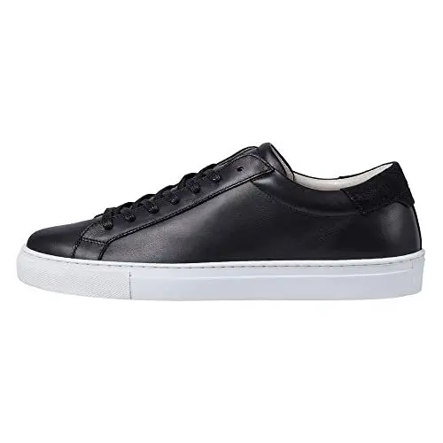 Produktbild: JACK & JONES Herren Jfwcorey Leather Noos Sneaker, Schwarz, 40 EU