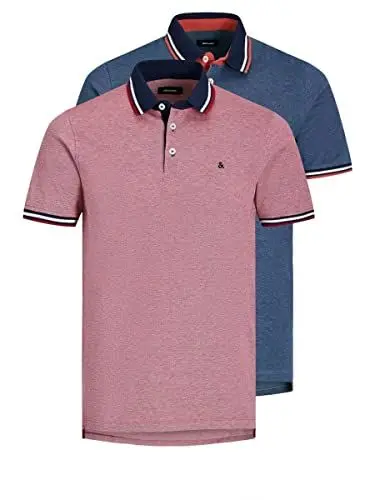 Produktbild: JACK & JONES JJEPAULOS Polo SS 2PK MP