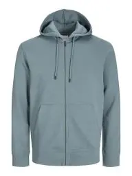 Produktbild: JACK & JONES Herren Jjestar Basic Sweat Zip Hood Noos Sweatshirt-Jacke, Goblin Blue, M