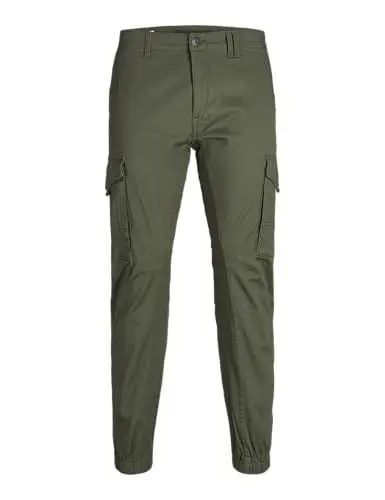 Produktbild: JACK & JONES Herren Jjipaul Jjflake Akm 542 Olive Night Noos Hose, Olive Night, 32W / 32L