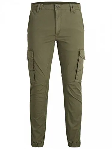 Produktbild: JACK & JONES Herren Jjipaul Jjflake Akm 542 Olive Night Noos Hose, Olive Night, 36W / 36L